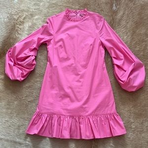 Staud pink Caroline/Carolina dress - with pockets Sz. 4
